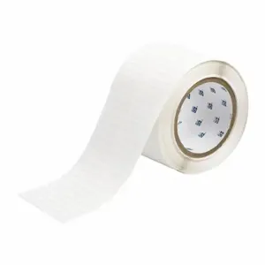 BRADY THT-1-498-10 Precut Label Roll, 1/4 x 3/4 Inch Size, 3 11/32 Inch Size, Vinyl, White, 10000 Labels | CP2KCD 22MY07