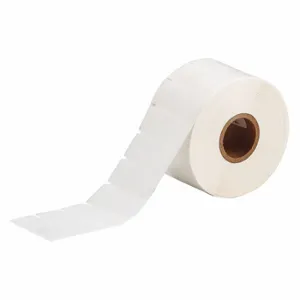 BRADY THT-133-461-1.5-SC Precut Label Roll, Rectangle, 1 5/8 x 5/8 Inch Size, Cryogenic Autoclavable Polyester | CR8PJM 56KG71