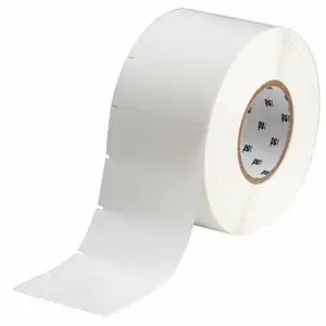 BRADY THT-134-461-3 Precut Label Roll, Rectangle, 3 1/2 Inch X 1 1/2 Inch, Cryogenic Autoclavable Polyester | CR8PWT 18CE08