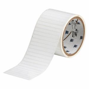 BRADY THT-142-423-2.5 Precut Label Roll, 13/64 x 2 1/2 Inch Size, Halogen Free Polyester, White, 2, 500 Labels | CP2LTD 22MX83