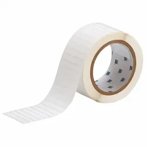 BRADY THT-15-488-2.5 Precut Label Roll, 1/4 Inch X 2 Inch, Cryogenic Autoclavable Polyester, White | CP2KAB 18CF36