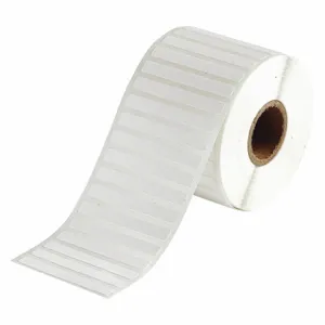 BRADY THT-151-499-1.5-SC Precut Label Roll, 1/4 x 2 Inch Size, Cryogenic Autoclavable Nylon, White | CP2LUV 56KG31