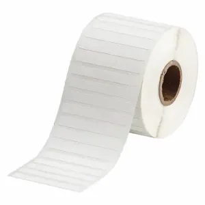 BRADY THT-151-7425-2-SC Precut Label Roll, 1/4 x 2 Inch Size, Cryogenic Autoclavable Polypropylene, White | CP2LJQ 56KG63