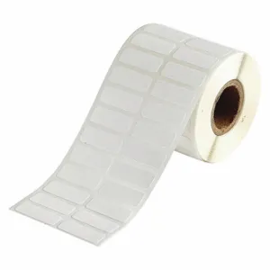 BRADY THT-152-499-1.5-SC Precut Label Roll, 3/8 x 1 Inch Size, Autoclavable Cryogenic Nylon, White, 1 | CV4PZB 56KG28