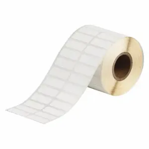 BRADY THT-152-7425-2-SC Precut Label Roll, Rectangle, 3/8 x 1 Inch Size, 2 19/64 Inch Size | CR8RNN 56KG59