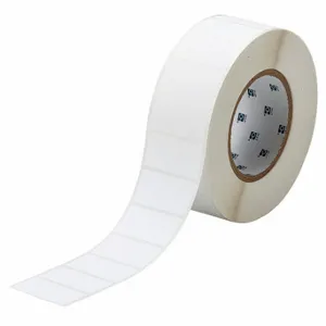 BRADY THT-156-490-3 Precut Label Roll, Rectangle, 1 Inch X 1 29/32 Inch, Cryogenic Autoclavable Polyester | CR8PJQ 18CT62