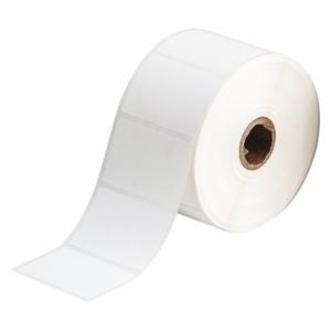 BRADY THT-157-490-1.5-SC Precut Label Roll, Rectangle, 1 1/2 x 2 3/16 Inch Size, Cryogenic Autoclavable Polyester | CR8PJD 56KG20