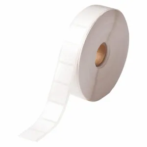 BRADY THT-164-481-2.5-SC Precut Label Roll, 7/8 x 7/8 Inch Size, Autoclavable Polyester, White | CP2KKV 56KF89