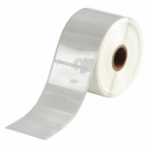 BRADY THT-17-533-1.5-SC Precut Label Roll, 1 x 2 Inch Size, 2 13/64 Inch Size, Polyester, White, 500 Labels | CP2JVE 56KG67