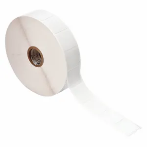 BRADY THT-179-492-2.5-SC Precut Label Roll, Square, 1 x 1 Inch Size, Cryogenic Polyester, White | CR8RPC 56KF94