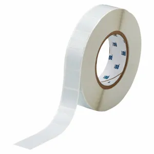 BRADY THT-179-492-3 Precut Label Roll, Square, 1 Inch X 1 Inch, Polyester, White, 8.0 Ml Vial/Tube Size | CR8RNZ 18CY21