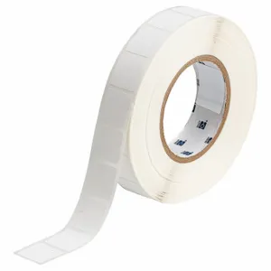 BRADY THT-179-7425-2 Precut Label Roll, Square, 1 Inch X 1 Inch, Cryogenic Autoclavable Polypropylene, White | CR8RNY 18CY44