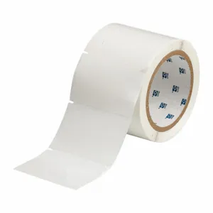 BRADY THT-19-430-1 Precut Label Roll, 2 x 3 Inch Size, 3 Inch Size, Autoclavable Polyester, Clear | CP2KEQ 22MX88