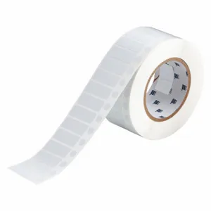 BRADY THT-190-492-3 Precut Label Roll, Rectangle, 19/32 x 1 5/8 Inch Size, Polyester, White | CR8PLL 31EC96