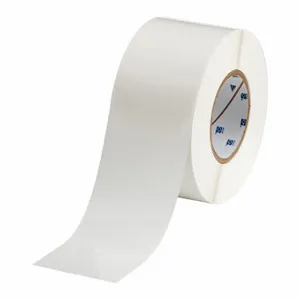 BRADY THT-21-430 Continuous Label Roll, 3 Inch X 300 Ft, Autoclavable Polyester, Clear, Indoor | CP2JJW 22MX85