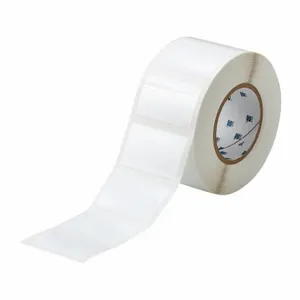 BRADY THT-24-423-1 Precut Label Roll, 1 3/4 x 2 3/4 Inch Size, 3 13/64 Inch Size, Halogen Free Polyester | CP2JTD 22MX64