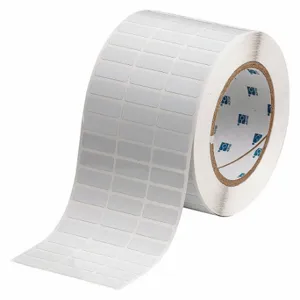 BRADY THT-3-718-10 Precut Label Roll, 3/8 Inch X 1 Inch, Polyimide, White, 10000 Labels Per Roll | CP2KHL 20XX24