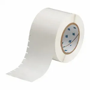 BRADY THT-39-430-10 Precut Label Roll, 1/2 x 1 Inch Size, 1 Inch Size, Autoclavable Polyester, Clear | CP2JXP 22MX87