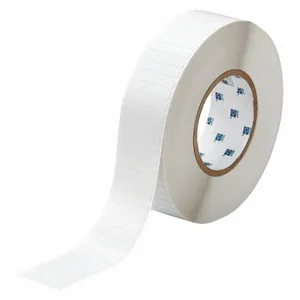 BRADY THT-45-727-10 Precut Label Roll, 1/4 Inch X 1 1/2 Inch, 1 45/64 Inch, Polyimide, White | CP2JYT 20XX66