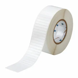 BRADY THT-48-423-10 Precut Label Roll, 1/4 x 2 Inch Size, 2 13/64 Inch Size, Halogen Free Polyester, White, 10 | CP2KBR 22MX73