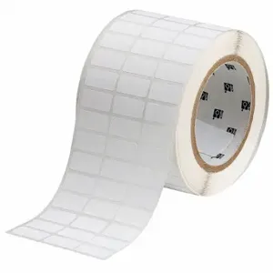 BRADY THT-5-488-10 Precut Label Roll, 1/2 Inch X 1 Inch, 1 Inch, Autoclavable Cryogenic Polyester, White | CP2JWP 18DJ74