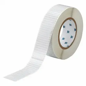 BRADY THT-60-727-10 Precut Label Roll, 1/8 Inch X 1 1/2 Inch, 1 11/16 Inch, Polyimide, White | CP2KCM 20XX74