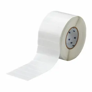 BRADY THT-65-427-3 Precut Label Roll Cartridge, 3 3/4 x 1 Inch Size, Vinyl, Black On White | CP2BJJ 22MZ63