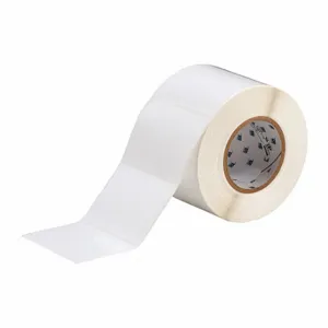 BRADY THT-76-483-1 Precut Label Roll, 3 x 4 Inch Size, Polyester, White000 Labels | CP2KFL 22MX92