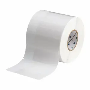 BRADY THT-85-427-2 Precut Label Roll Cartridge, 6 x 2 Inch Size, Vinyl, Black On White | CP2BJW 22MZ71