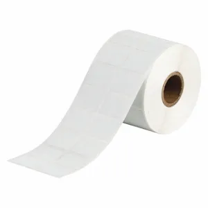 BRADY THT-88-492-2.5-SC Precut Label Roll, Rectangle, 3/4 x 1 Inch Size, Cryogenic Polyester, White | CR8QFX 56KF98