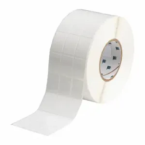 BRADY THT-89-498-5 Precut Label Roll, 1 7/16 x 1 Inch Size, 3 21/64 Inch Size, Vinyl, White, 5000 Labels | CP2JTR 22MY19