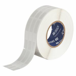 BRADY THTRO-293-427-3 Vorgeschnittene Etikettenrolle, 2 3/4 x 1/2 Zoll Größe, Vinyl, Schwarz auf Weiß | CV2QXK 60EW51
