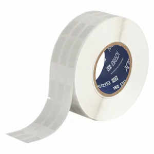 BRADY THTRO-293-427-3 Precut Label Roll, 2 3/4 x 1/2 Inch Size, Vinyl, Black On White | CV2QXK 60EW51