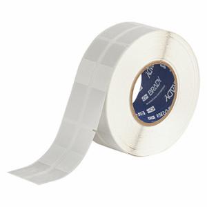 BRADY THTRO-296-427-1.5 Vorgeschnittene Etikettenrolle, 3 1/8 x 1 Zoll Größe, Vinyl, Schwarz auf Weiß | CV2QXP 60EW55