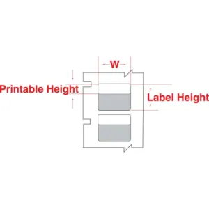 BRADY WRAP-2-427 Wire Marker Tape Vinyl | AH2VRQ 30EC58