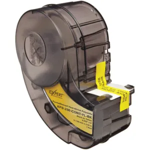 BRADY XPS-250-CONT-YL-BK Label Cartridge Black/yellow | AD7FHC 4EA58