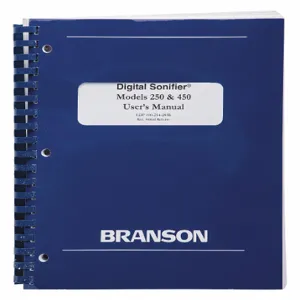 BRANSON 100-214-239 250/450 Digital Manual | AD4NNQ 41V379