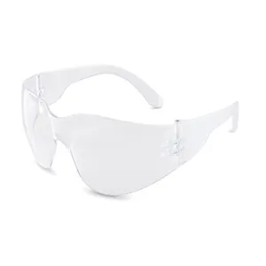 BRASS KNUCKLE BKFIX-3001A Safety Glass, Clear Lens, Clear Frame, Anti Fog, 300Pk | CF6DBJ