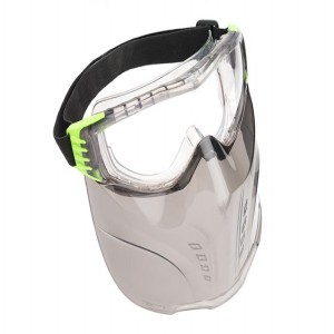 BRASS KNUCKLE BKGOG-2020N Schutzbrille, mit Gesichtsschutz, klare Linse, dunkelgrauer Rahmen, Antibeschlag, 48 Stück | CF6DCV