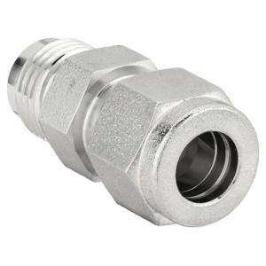 BRENNAN INDUSTRIES N2402-04-04-SS Instrumentation Fittings, 316 Stainless Steel, Compression x MJIC, 1/4 Inch Size Tube OD | CP2NEV 782KA7