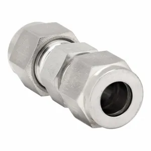 BRENNAN INDUSTRIES N2403-12-12-SS Instrumentation Fittings, 316 Stainless Steel, Compression x Compression | CP2NDJ 782KC5