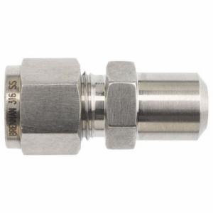 BRENNAN INDUSTRIES N2425-04-02-SS Pipe Weld Connector, 316 Stainless Steel, Compression x Male Pipe Weld | CP2NMG 798C38