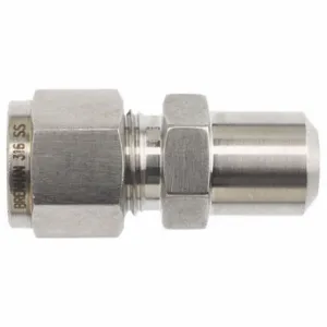 BRENNAN INDUSTRIES N2425-04-04-SS Pipe Weld Connector, 316 Stainless Steel, Compression x Male Pipe Weld | CP2NMJ 798C39