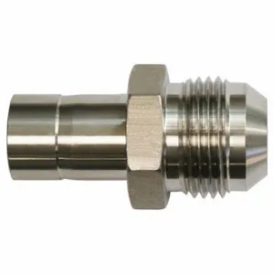 BRENNAN INDUSTRIES N2427-08-08-SS Male AN Adapter, 316 Stainless Steel, Tube Stub x 37 Deg. Flare, 1/2 Inch Size Tube OD | CP2NHB 798C52