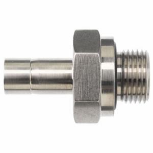 BRENNAN INDUSTRIES N2429-12-12-SS Male SAE Adapter, 316 Stainless Steel, Tube Stub x Male SAE, 3/4 Inch Size Tube OD | CP2NJD 798C76