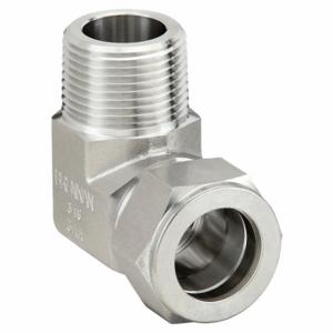 BRENNAN INDUSTRIES N2501-02-02-SS Instrumentation Fittings, 316 Stainless Steel, Compression x MNPT, 1/8 Inch Size Tube OD | CP2NFE 782KE6