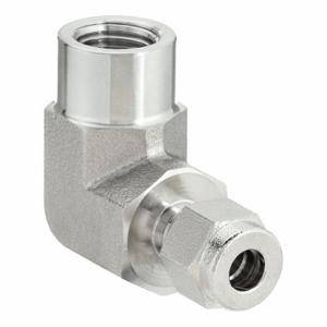 BRENNAN INDUSTRIES N2502-06-06-SS Instrumentation Fittings, 316 Stainless Steel, Compression x FNPT, 3/8 Inch Size Tube OD | CP2NEF 782KF4