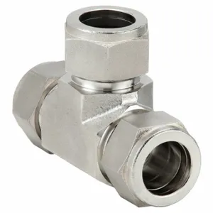 BRENNAN INDUSTRIES N2603-12-12-12-SS Instrumentation Fittings, 316 Stainless Steel, Compression x Compression x Compression | CP2NGU 782KG1