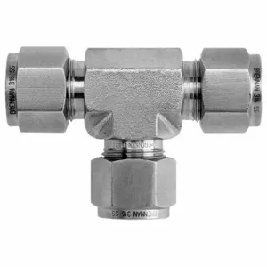 BRENNAN INDUSTRIES N2603-06-06-04-SS Reducing Union Tee, 316 Stainless Steel, Compression X Compression X Compression | CP2NNL 798CK9