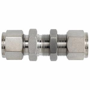 BRENNAN INDUSTRIES N2700-LN-06-06-SS Instrumentation Fittings, 316 Stainless Steel, Compression x Compression | CP2NCZ 782KG5